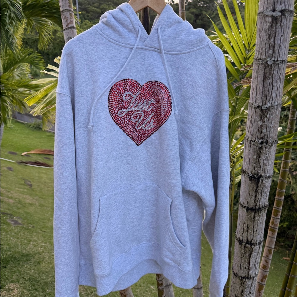 Kith x Swarovski Valentines Hoodie